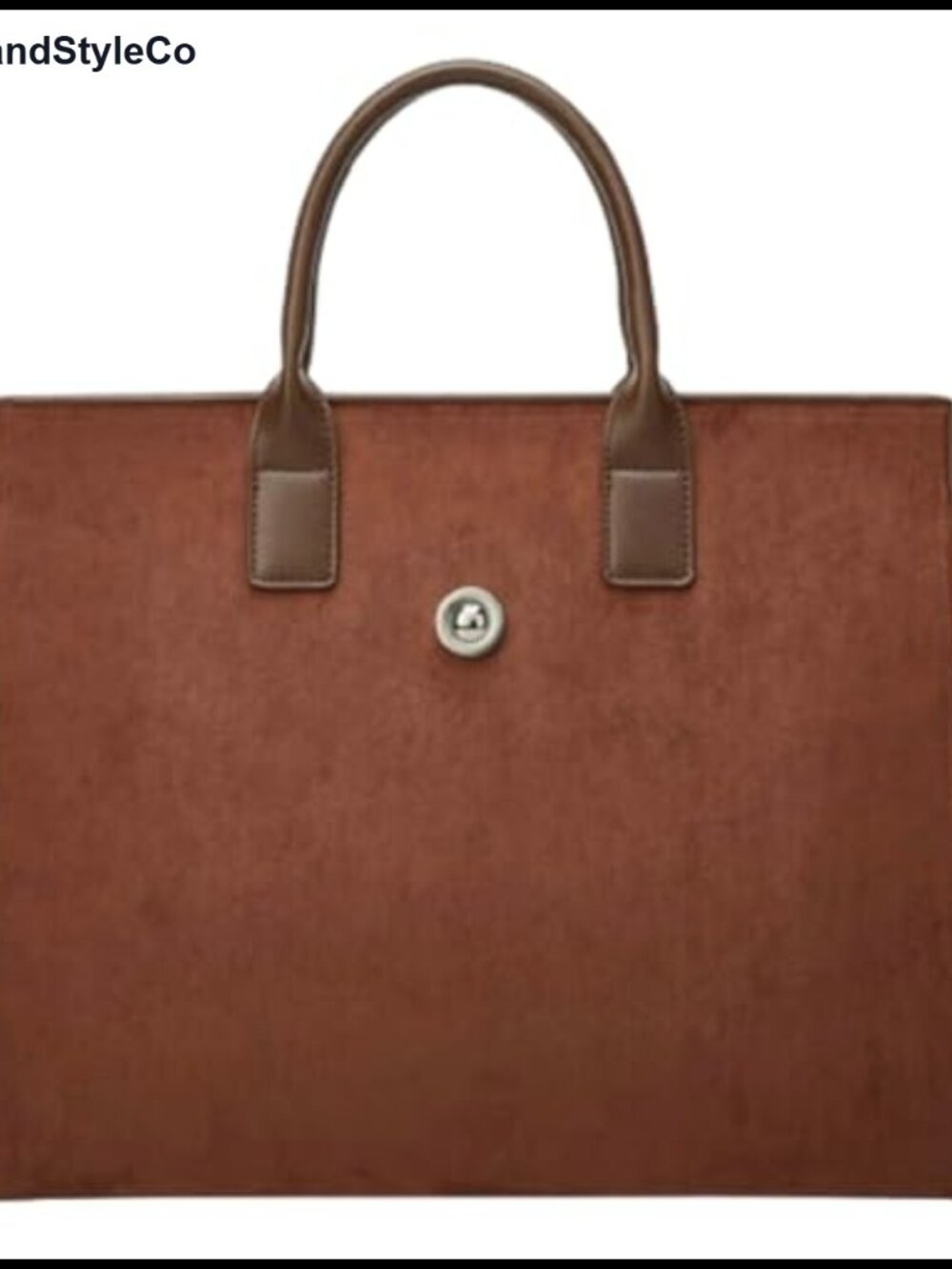 Suede Tote Handbag Adjustable Strap Crossbody Shoulder Bag Purse Women Men